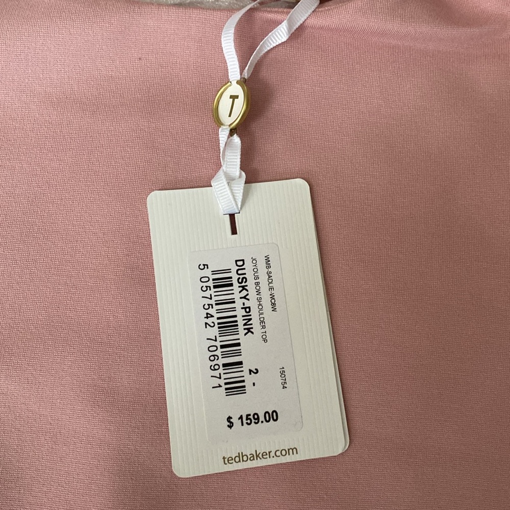 Ted Baker London Joyous Bow Shoulder Top - Picture 12 of 16